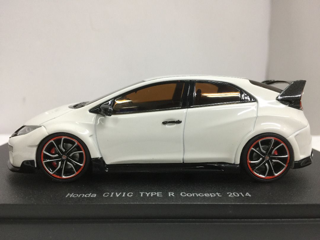 EBBRO 1/43 Honda CIVIC TYPE R Concept 2014 Championship White (45245 ...