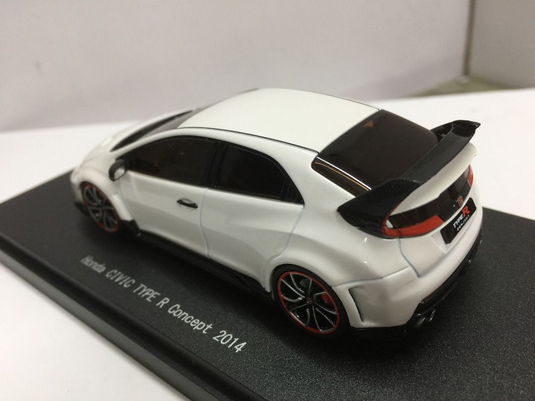 EBBRO 1/43 Honda CIVIC TYPE R Concept 2014 Championship White (45245 ...