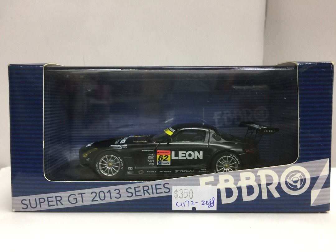 Amazon | エブロ 1/43 LEON SLS SUPER GT300 2013 Okayama Test