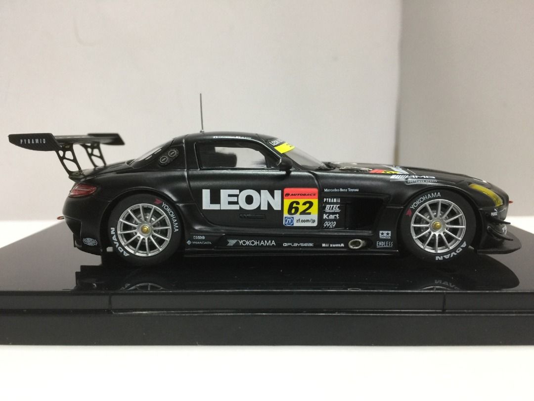 EBBRO 1/43 MERCEDES-BENZ LEON SLS SUPER GT300 2013 Okayama