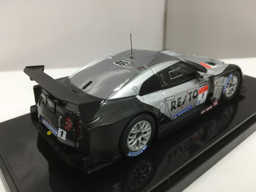 EBBRO 1/43 NISSAN REITO MOLA GT-R SUPER GT500 2013 Okayama Test #1