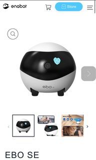 Enabot EBO SE - spy robot with FULL HD camera remotely controlled via  WiFi/P2P APP