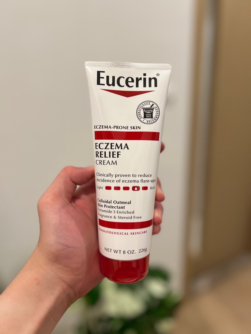 Eucerin Eczema Relief Cream (226g) NEW AND SEALED, 美容＆化妝品, 沐浴＆身體護理, 沐浴及