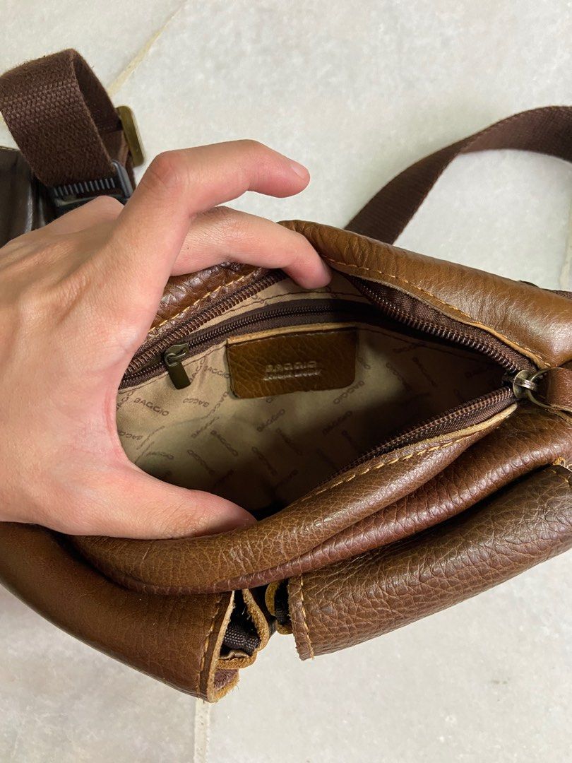 Extreme Leather Sling Bag