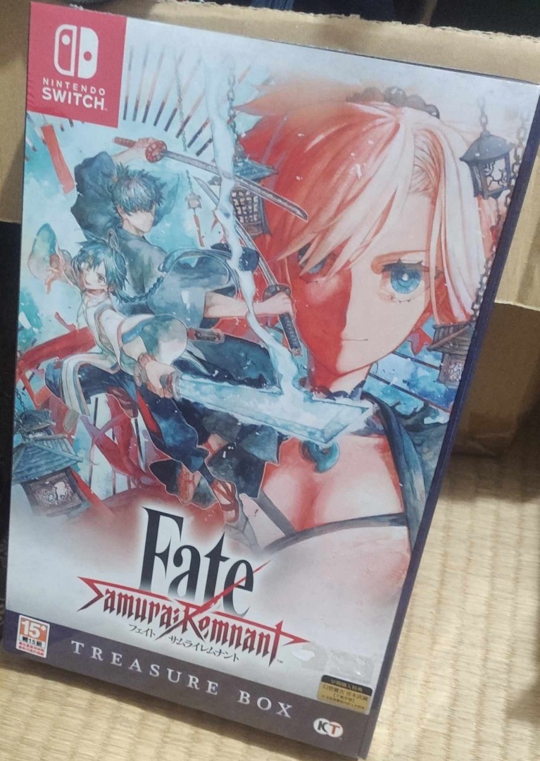 Fate/Samurai Remnant TREASURE BOX 寶箱限定版中文現貨NS Switch