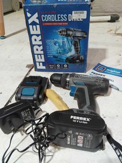 Ferrex PRO Cordless Brushless Hammer Drill KIt