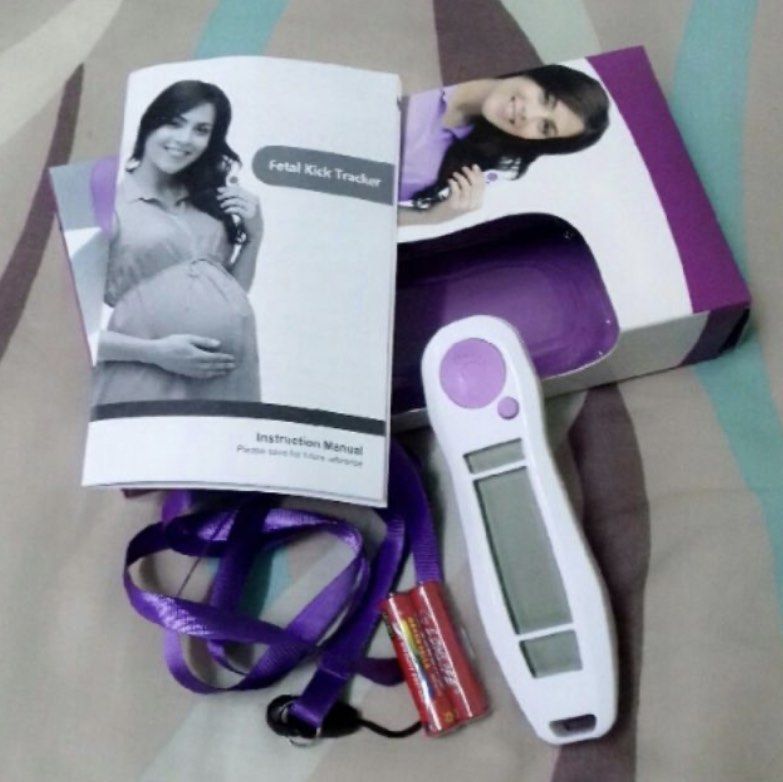 Fetal kick clearance tracker