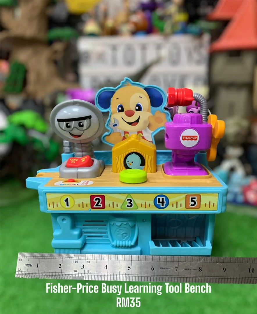 Fisher price sales learning toolbench