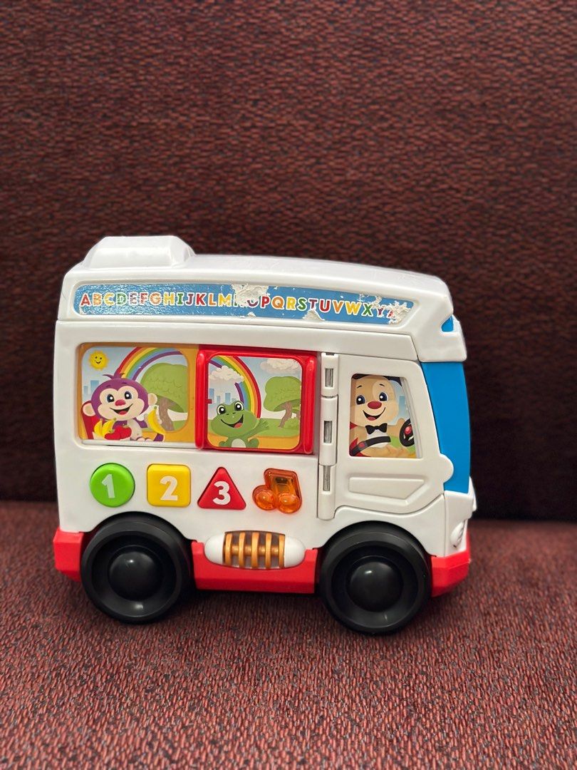Fisher price learn around town bus sales