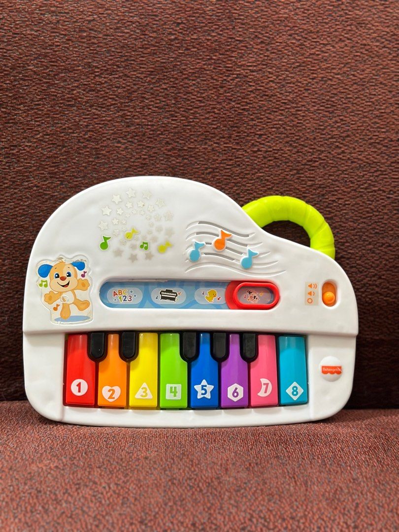 Fisher Price Laugh Learn Silly Sounds Light up Piano Babies