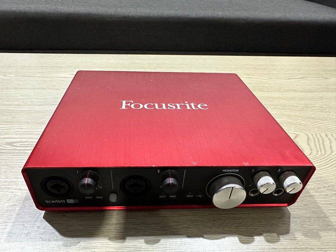 Focusrite Scarlett 6i6 2nd Gen Interface, Audio, Soundbars, Speakers ...