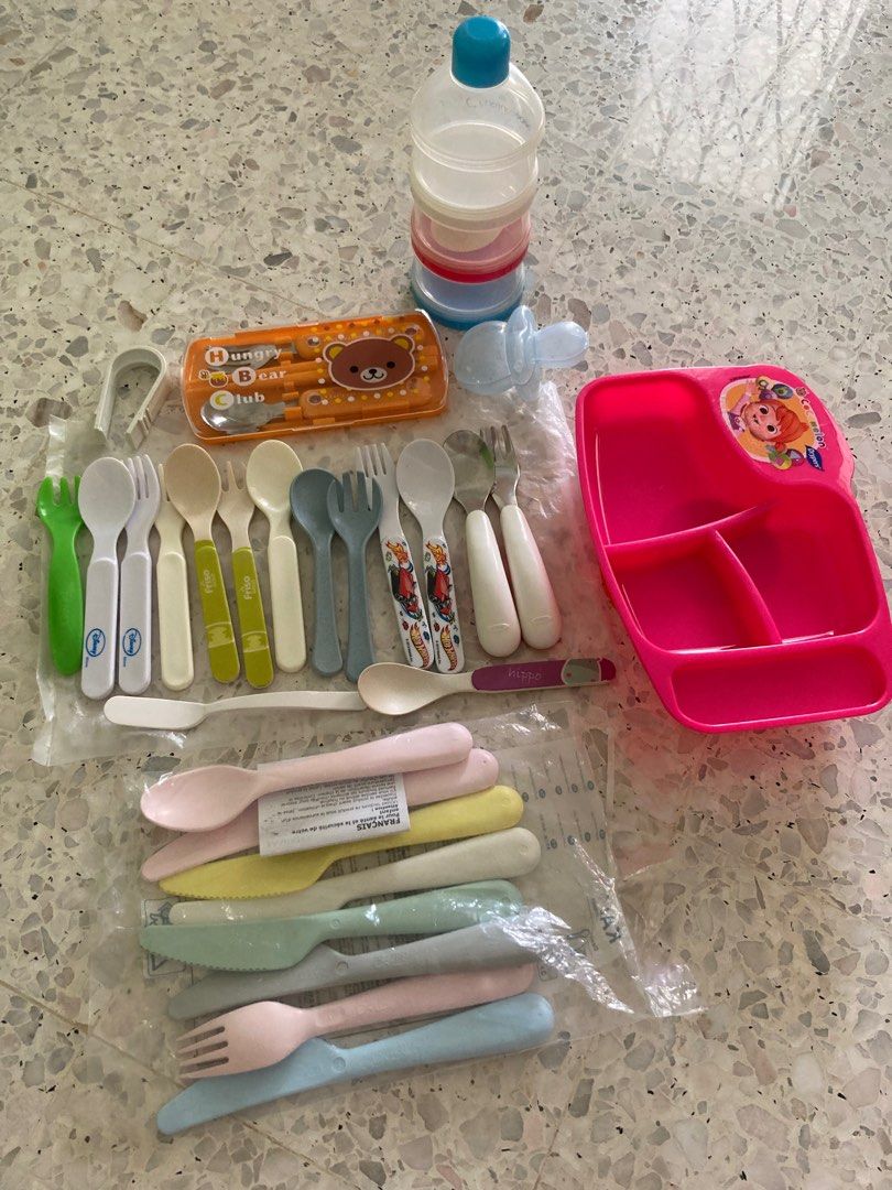 Free Kids cutleries, Babies & Kids, Nursing & Feeding, Weaning