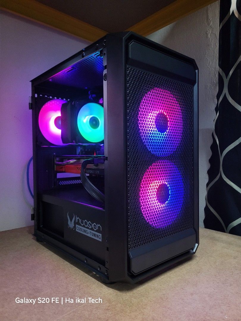 Fullset Gaming PC intel i5 6500 GTX 1660super Computers