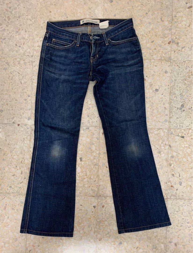 Women's Bootcut Jeans, Dark blue