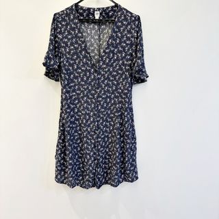 二手【GAP】法式碎花顯瘦洋裝 S號