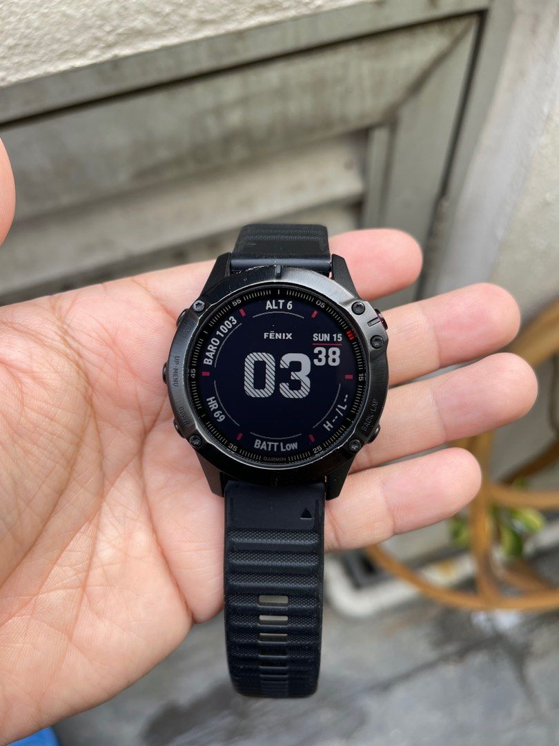 Garmin Fenix 6 Pro used Men s Fashion Watches Accessories