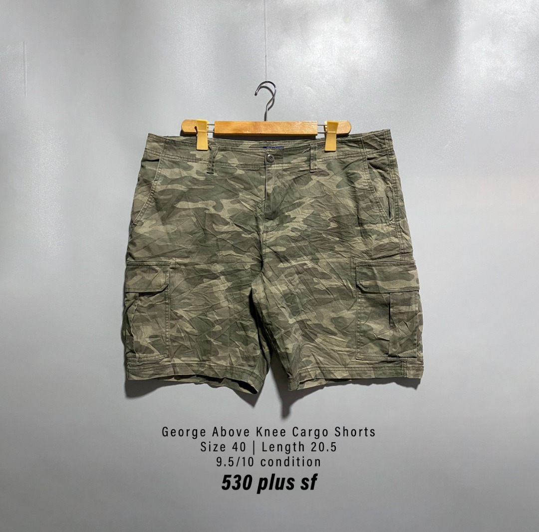 George Above Knee Cargo Shorts Men s Fashion Bottoms Shorts on