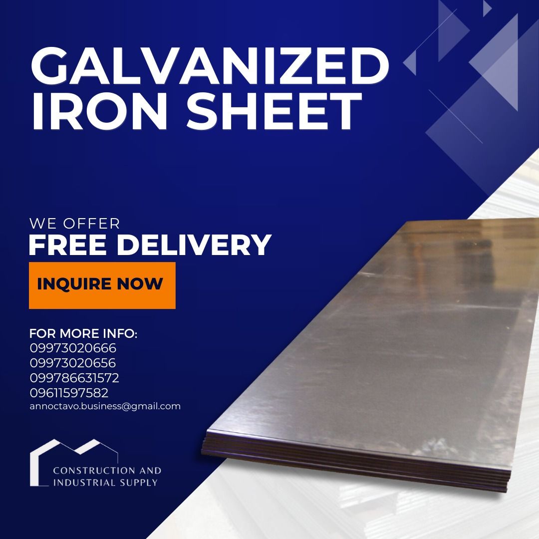 GI Sheet Galvanized Iron Sheet Steel Sheet Metal Sheet Metal