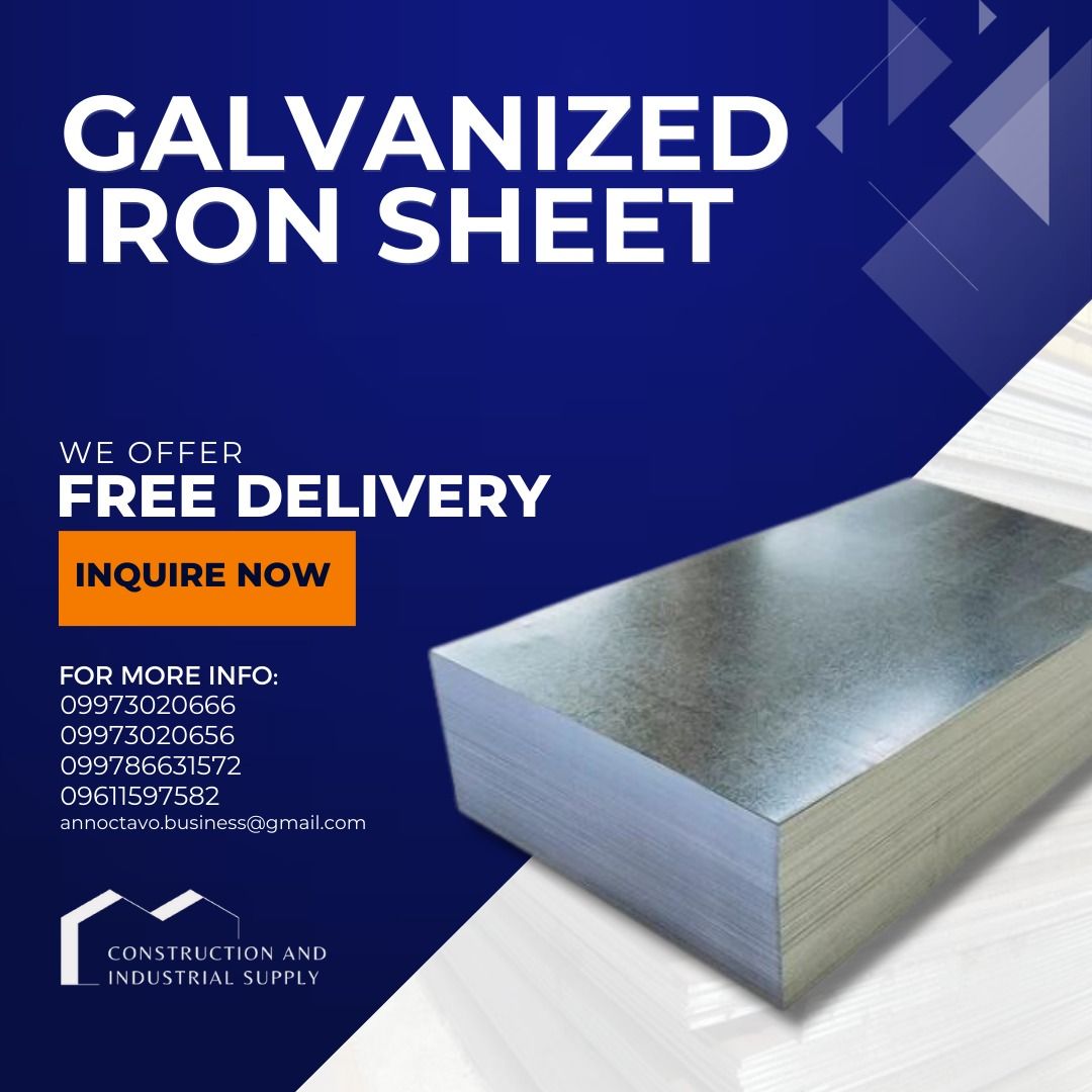 GI Sheet Galvanized Iron Sheet Steel Sheet Metal Sheet Metal