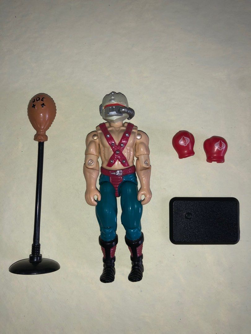 g.i.joe Big Boa with complete accessories (Category: Action & Battle Toys) located in Pasig City. Submitted by shopvv31 (Listing ID 1260685634, Image 1). Description: G.I.Joe Big Boa with complete accessories With FREE stand.