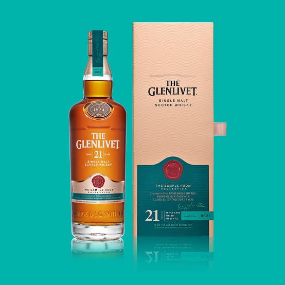 Glenlivet 21 Whisky Duty Free Singapore, Makanan & Minuman, Minuman