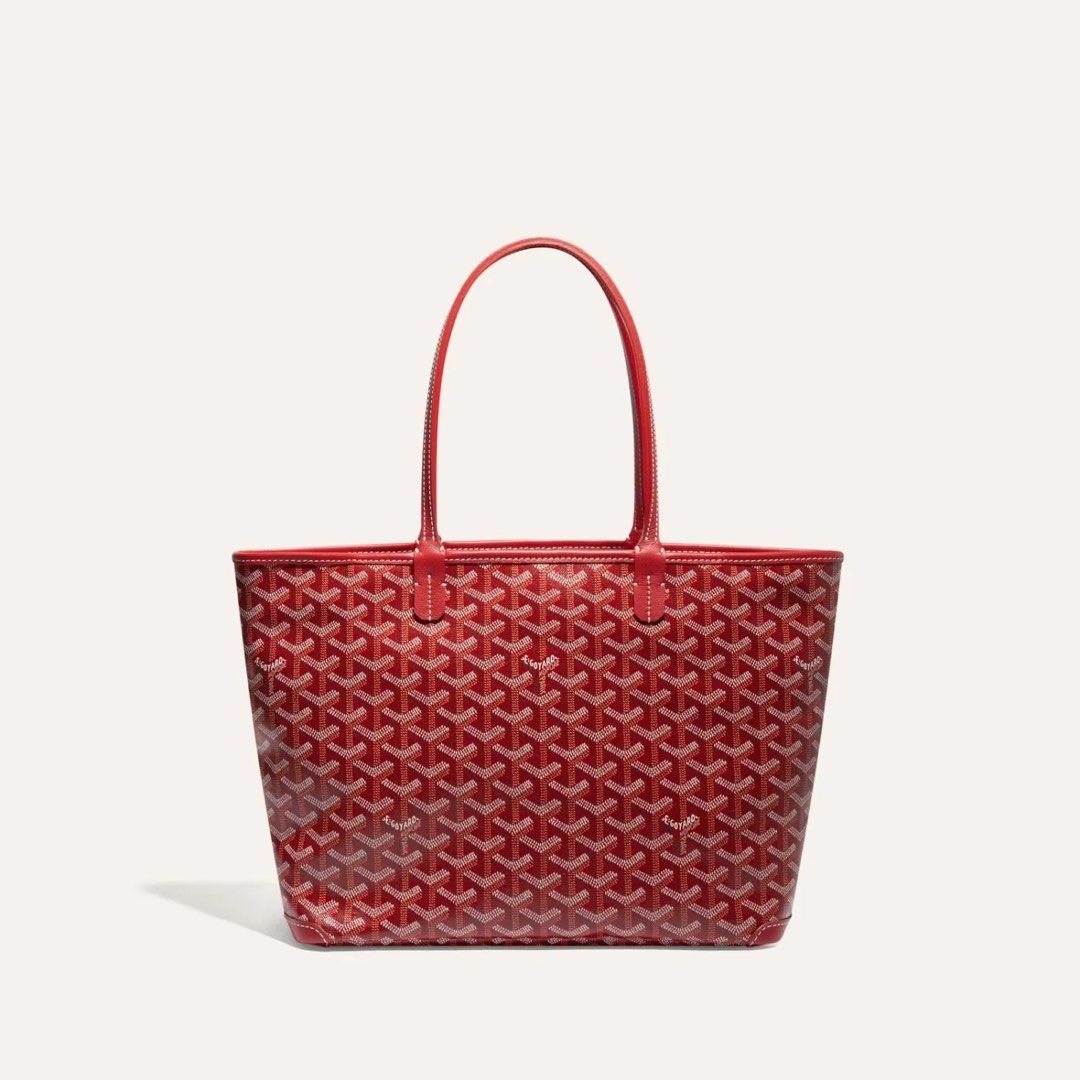 Goyard Artois PM Red, Luxury, Bags & Wallets on Carousell