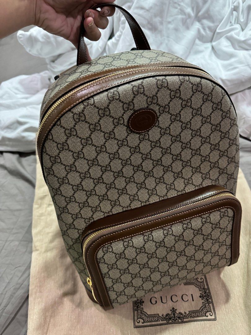 New gucci backpack top