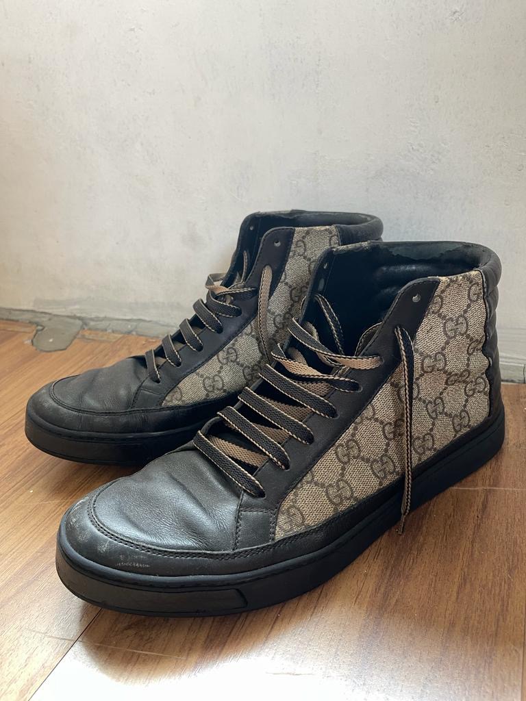 Gucci supreme high top sneaker sales