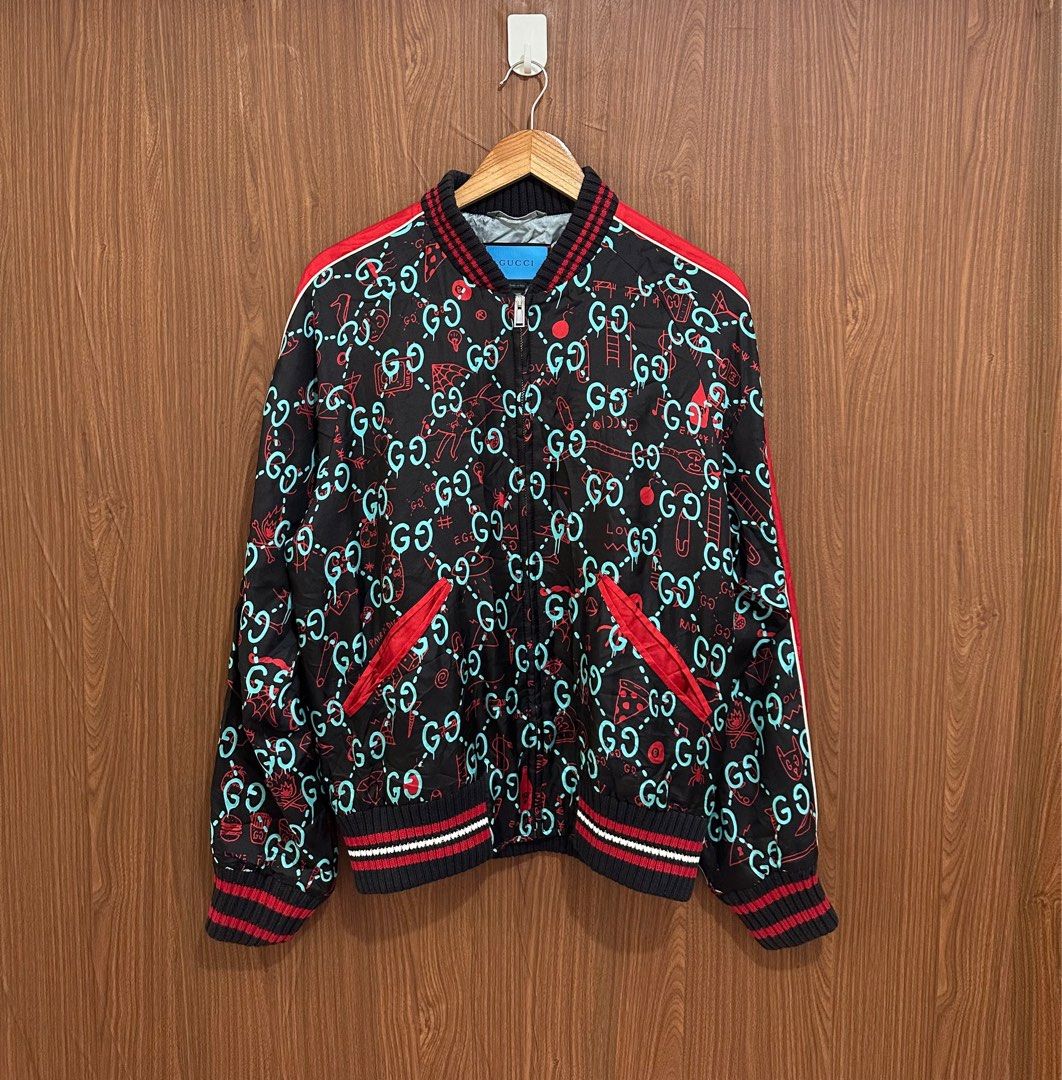 Gucci ghost 2025 bomber
