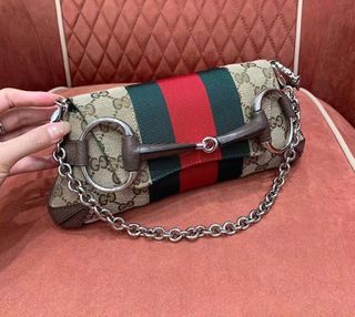 Gucci Monogram Pochette Bag – Recycled Luxury