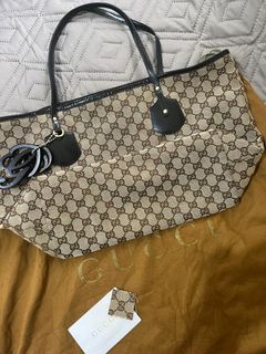 Gucci Tote Bag GG Monogram Large Jolie - Used Gucci Bags