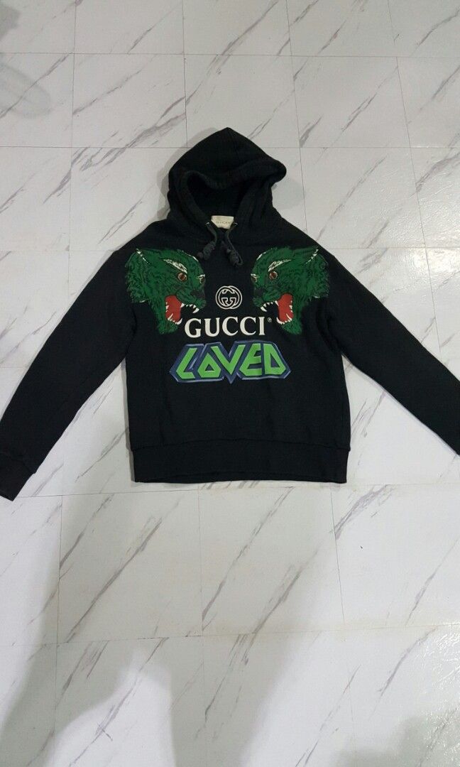 Gucci love tiger hoodie store