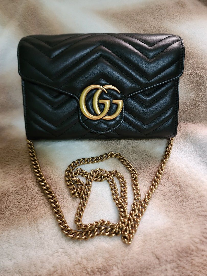 Authentic Gucci Interlocking Woc, Luxury, Bags & Wallets on Carousell