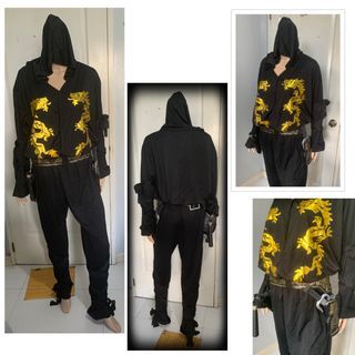 Halloween costume/Ninja Assassin/Adult M-L/Complete set