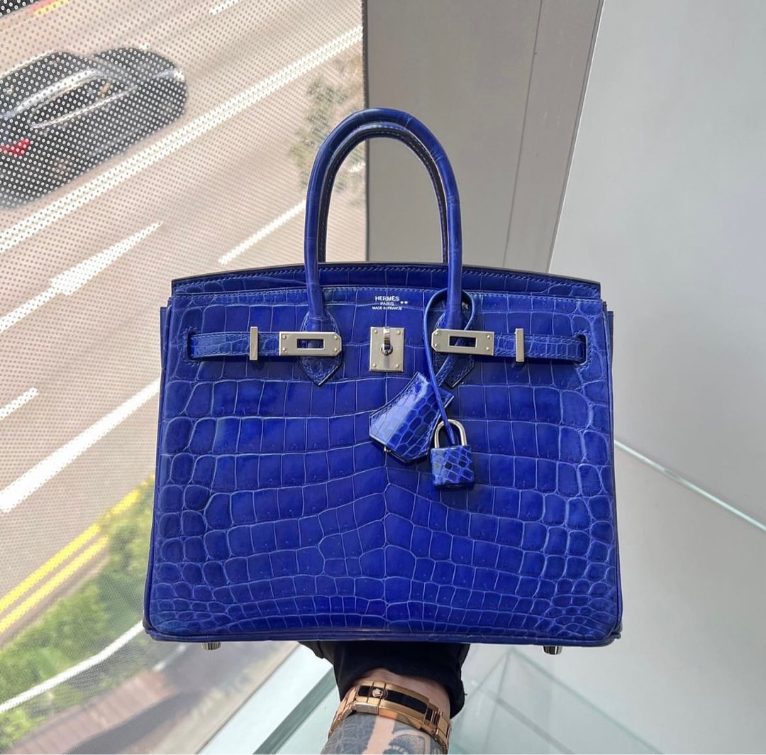 Rare Bk25 BLUE TEMPETE shiny PHW Nilo stamp Y Whatsapp +6013-3328777 Wechat  ID: theluxurycat LINE ID: theluxurycat88 Payment method: 💵Cash/bank, By Bagfairy