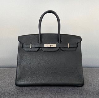 ❌SOLD❌ Brand New Hermes Kelly Depeches 36 Briefcase Etain Togo