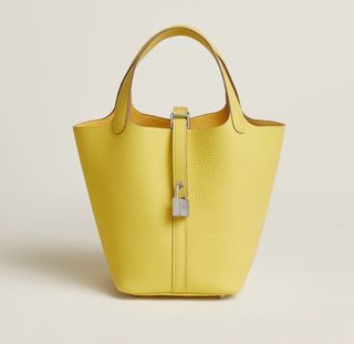 Hermes Biscuit Taurillon Clemence Picotin 18 PHW, myGemma