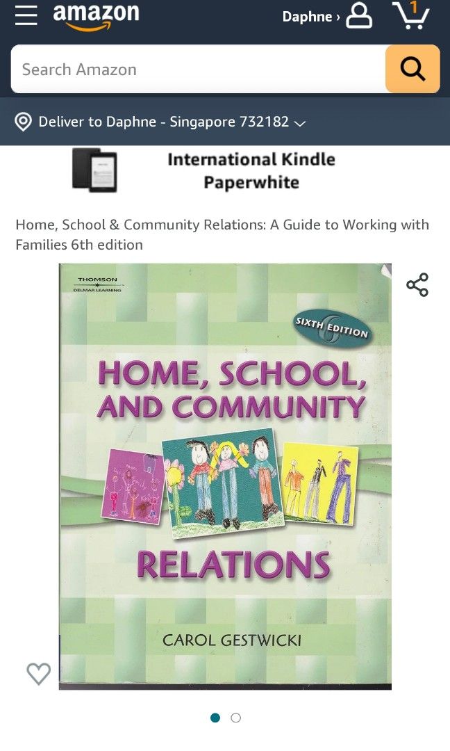 home school and community relations 6rh edition. Carol gestwicki