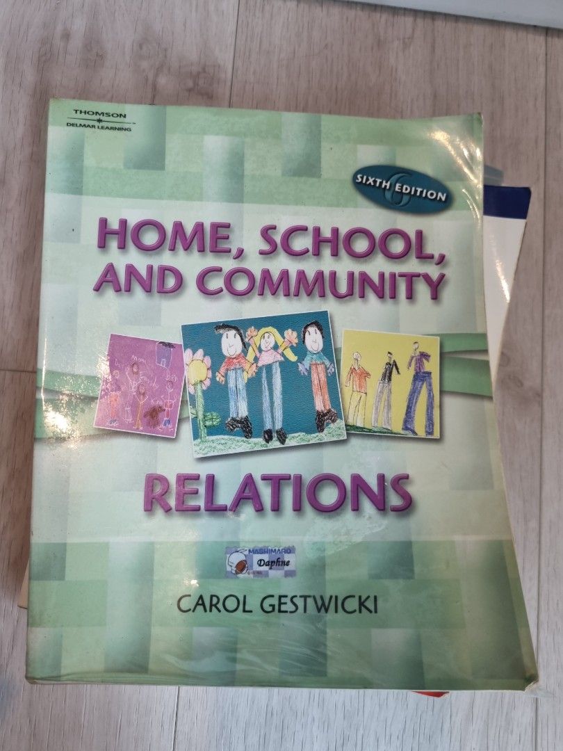 home school and community relations 6rh edition. Carol gestwicki