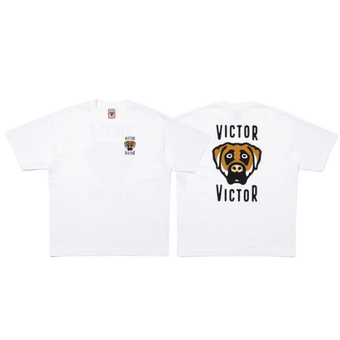 Victor Victor Worldwid T-Shirt / White-