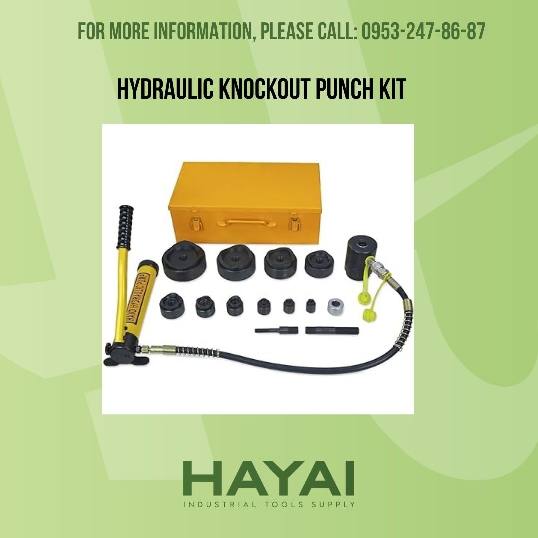 HYDRAULIC KNOCKOUT punch kit, Commercial & Industrial, Construction