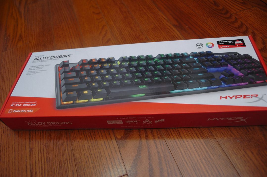 Hyperx alloy origins rgb red switch on sale