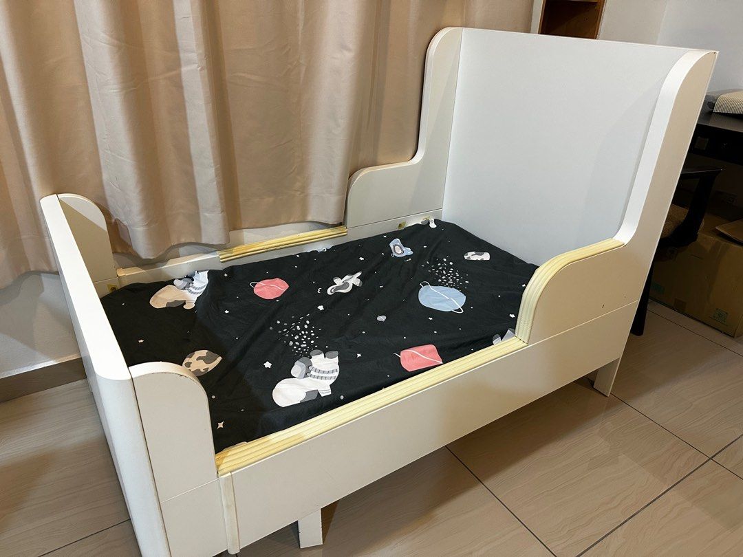 IKEA Extendable Junior Bed Frame, Babies & Kids, Baby Nursery & Kids Furniture, Childrens' Beds