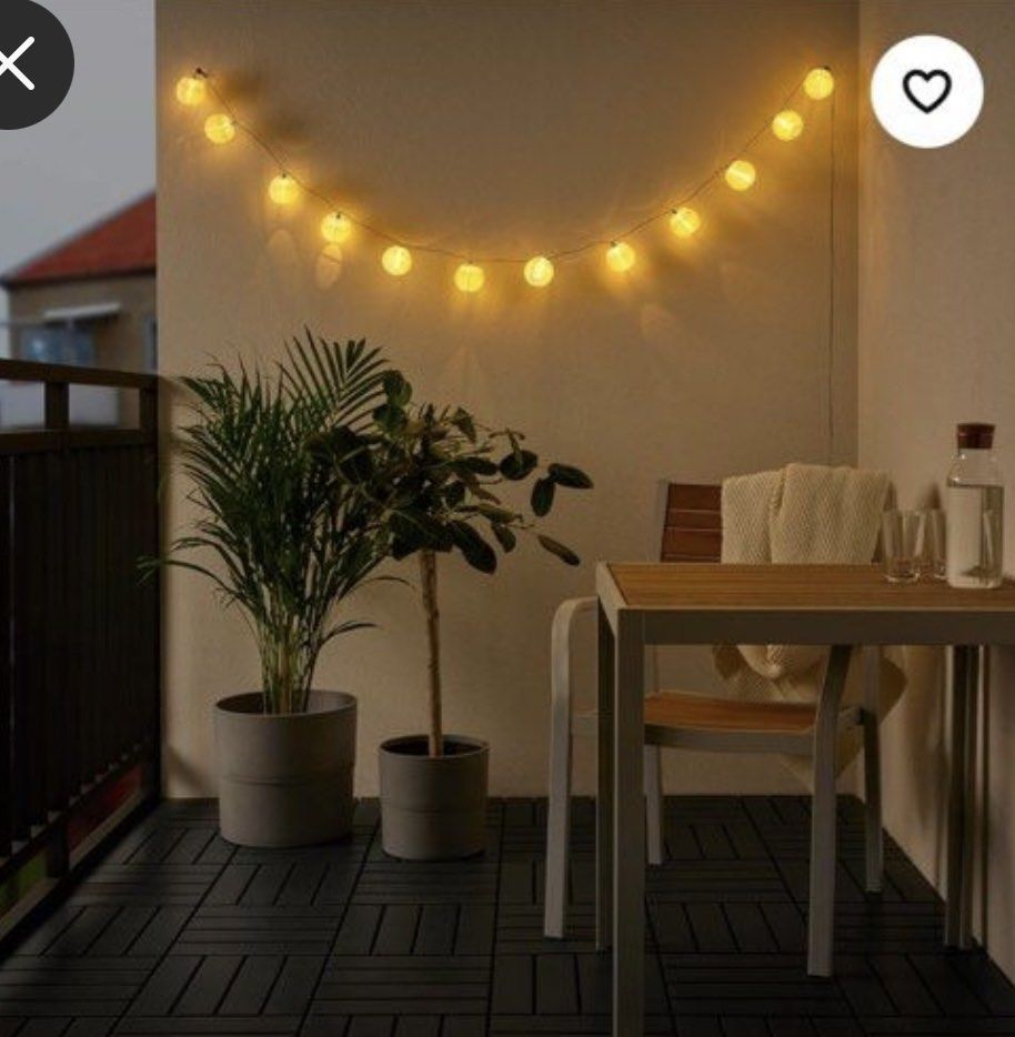 Ikea Fairy Lights, Furniture & Home Living, Lighting & Fans, Lighting