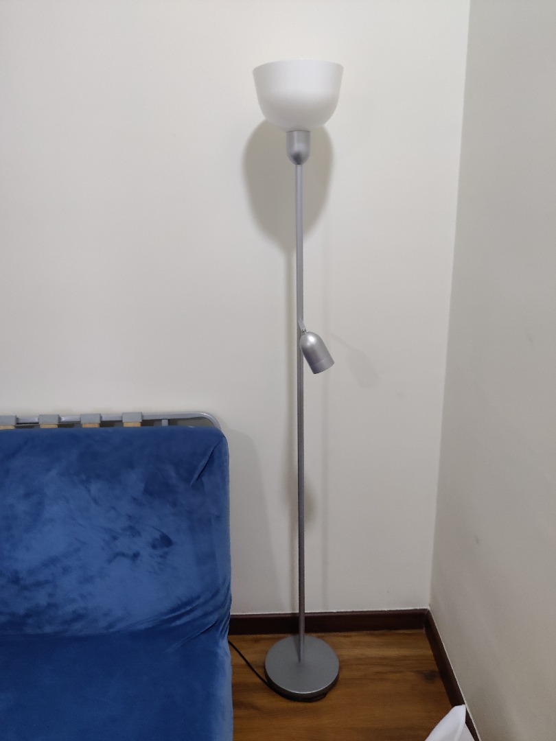 Ikea Hektogram Floor Lamp w/ Bulb, Furniture & Home Living, Lighting