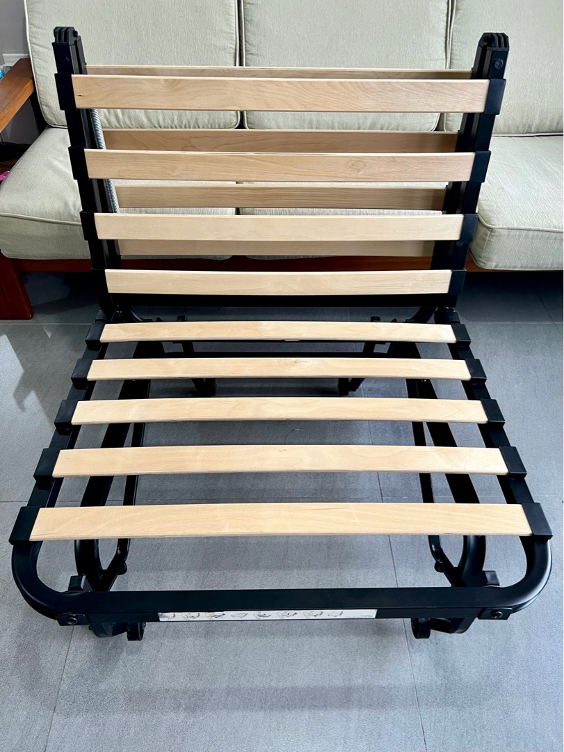 Ikea folding sales bed chair