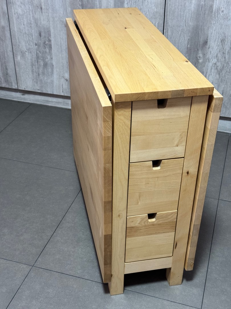 IKEA Norden Gateleg Table, Furniture & Home Living, Furniture, Tables ...