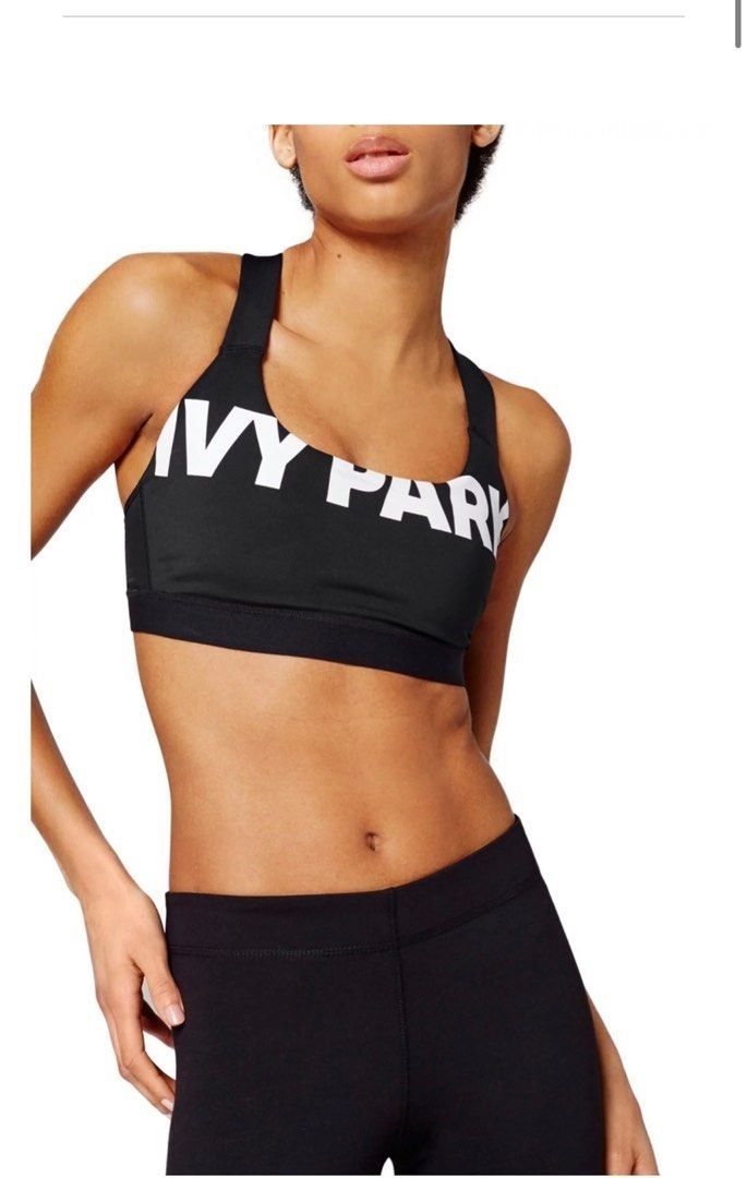 Ivy Park x Topshop Black and White Sports Bra Size S Women s