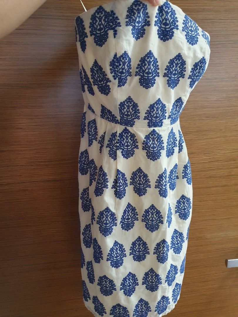 J crew embroidered on sale dress