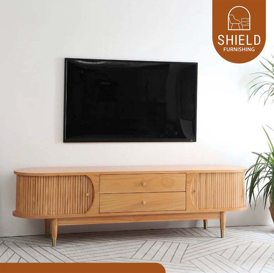 JANDRE Scandinavian TV Console, Furniture & Home Living, Furniture, TV